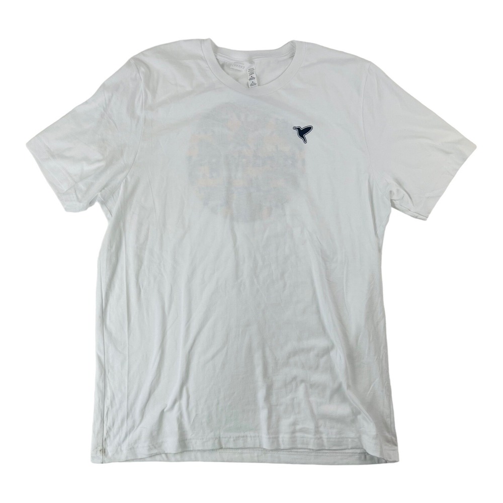 Birddogs White Short Sleeve Cotton Graphic T-Shirt Mens Size XL